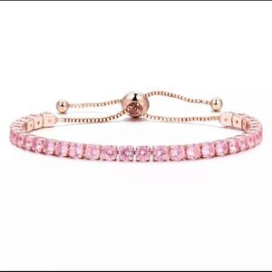 Zirconia Adjustable Bracelet Bangle